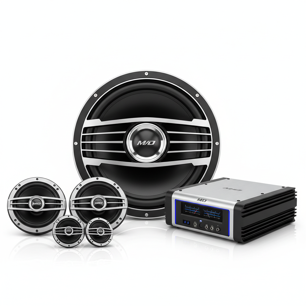 Premium Car Audio System - Complete Sound Upgrade Kit